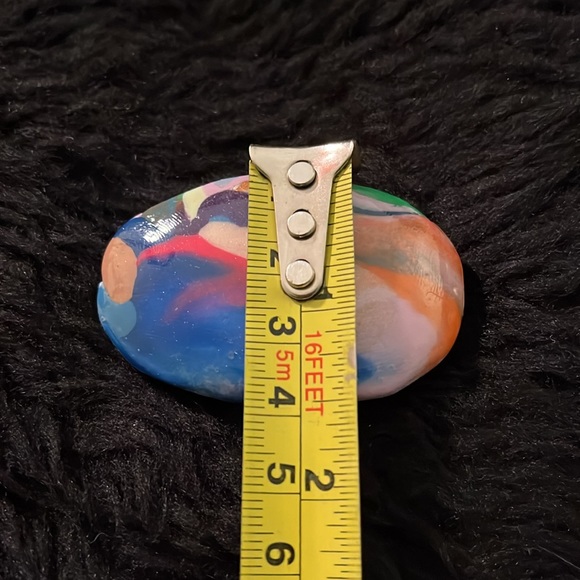 Impactful One of a Kind Handmade Rare Brooch/Pin/Pendant - Picture 16 of 17